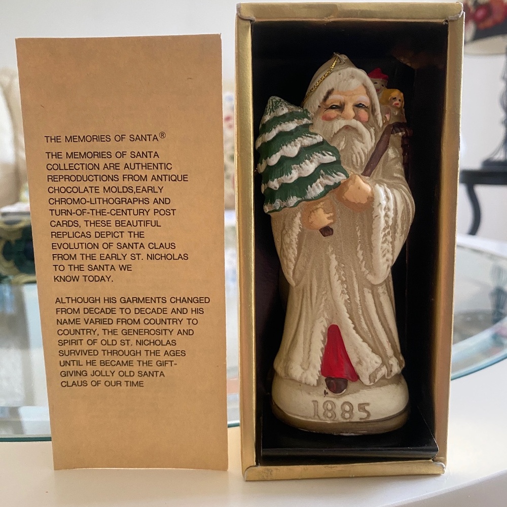 Christmas Reproductions I 1885 Kris Kringle #8436 I Memories of Santa Ornament